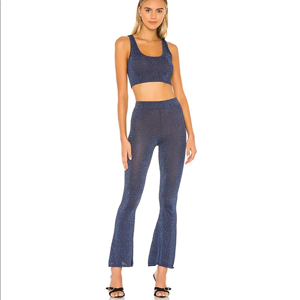 Quinn Pant Set in Navy Blue superdown